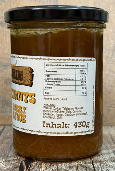 Preview: Konny Island "Konnys Curry Sauce" 430 g