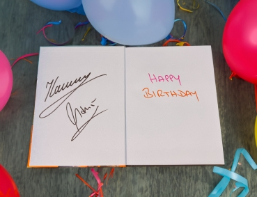 Buch - EINFACH MACHEN! - Happy Birthday Edition mit Signaturen von Manu & Konny