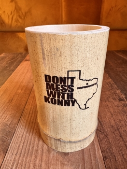 Preview: *NEU* Bambus Flaschenhalter - Don't mess with Konny -