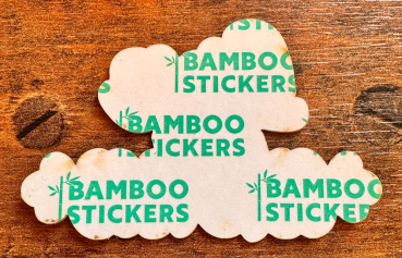 Preview: *NEU* Bambus Sticker " Live Aloha "