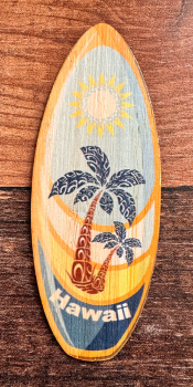 *NEU* Bambus Sticker " Surfbrett Hawaii "