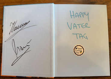 Preview: Buch - EINFACH MACHEN! - Vatertags Edition mit Signaturen von Manu & Konny