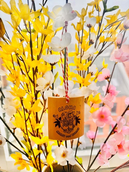 Ornament "Aloha" mit Manu & Konny