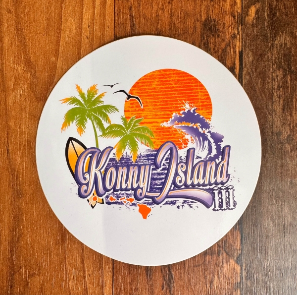 Aufkleber Tropical " Konny Island III "