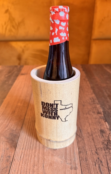*NEU* Bambus Flaschenhalter - Don't mess with Konny -