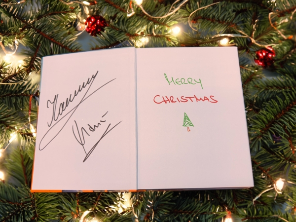 Buch - EINFACH MACHEN! - Merry Christmas Edition mit Signaturen von Manu & Konny -